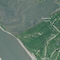 Capsized sailboat near Camp St. Christopher