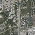 Person with diabetic problems on South Freeway service road