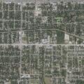 Person burning clothes outside a Fort Worth home