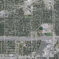 Downed power lines arcing on Oakhurst Drive
