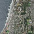 Snorkelers enter marine sanctuary in heavy surf