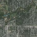 Disoriented man hobbling in bathrobe at Murphy Dr