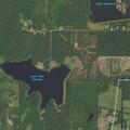 Power lines down and sparking near Plain Dealing Lake
