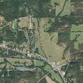 Tree blocking southbound lane on FM 144