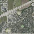 Traffic incident on northbound service road