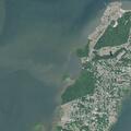 Person reporting abdominal pain at West Lake Shore Drive