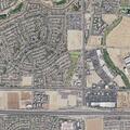 Debris fire on North Estrella Parkway