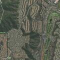 Downed power lines near Lucia Lane in Laguna Niguel