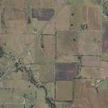 Vehicle crashes through fence on rural property