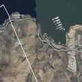 Man having asthma attack at Roosevelt Lake Marina