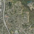 Disabled vehicle on freeway shoulder near Circle K