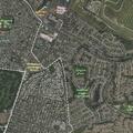 Youths spray painting walls near Bainford and Gemini