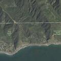 Wildfire containment efforts near Pena Road in Malibu