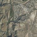 Suicidal person with knife in silver car in Black Canyon City