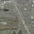 Person experiencing abdominal pain near Upland