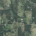 Field fire near barn and house in Rattan
