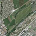 Water leak near Rio Del Sol STEM School driveway