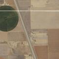 Smoldering railroad ties near Interstate 27
