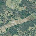 Brush fire near airport off Starrs Bridge Road