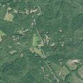 Brush fire and downed line on Harbert Valley Road