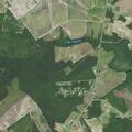 Large wildland fire threatening structures in Lumberton
