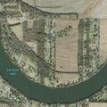 Brush fire at River Acres Road property
