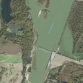 Boat and truck sink at East Dam Site Road