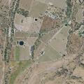 Solo vehicle off roadway near Firestone Winery