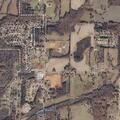 Trees and utility poles block Mooresville Road
