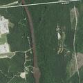 Person stranded near water at William O. Huske Lock and Dam