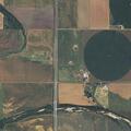 Single-vehicle crash with car in ditch and water