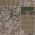 Unauthorized burn on South Drive in Mohave Valley