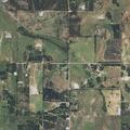 Controlled brush burn on County Road 1400