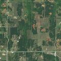 Mailbox destroyed on Highway 39 in Wanette