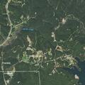 Vehicle stopped by downed tree near Copper Basin