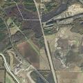 Large bark pile fire at Canal Road property