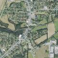 Fallen tree blocks roadway on Grand Street
