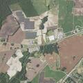 Small ditch fire near storage buildings on NC 55