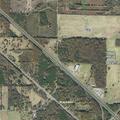 Traffic lane blocked on Highway 94 near airport
