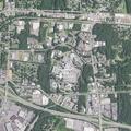 Man urinating in parking lot on Cox Road