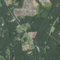 Trees and power line down with active fire reported