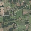 Pasture grass fire spreading near South Hopkins Street