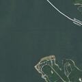 Campfire left burning at Lady Bird Landing site