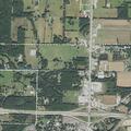 Motorcycle hits pole near restaurant, injuries unknown