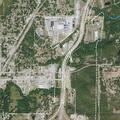 Abandoned vehicle found in pond on Holly Road