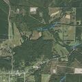 Large wildfire near gas pad in Wilburn