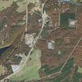 Mulch pile fire at pole yard in Tumbling Shoals