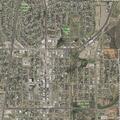 Man knocking on doors near California Street in Borger