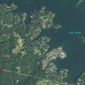 Brush fire reported near Benfields Landing Road