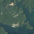 Vehicle stop near Lake James State Park